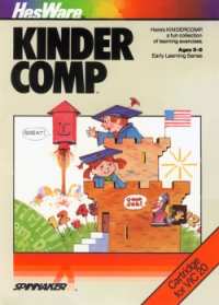 Kindercomp Vic-20 US box art